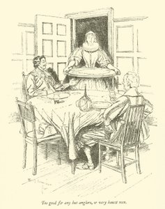 For god til andre end lystfiskere eller meget ærlige mænd af Edmund Joseph after Sullivan