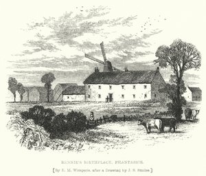 Rennies fødested, Phantassie (gravering)