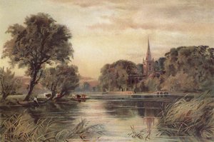 Stratford-on-Avon (chromolitho)