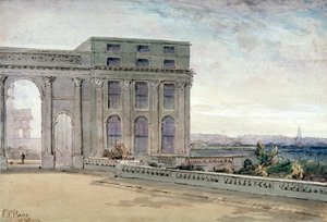 Udsigt over Chester Terrace, Regent