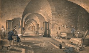 Interiør af Fort Nicholas, 1856