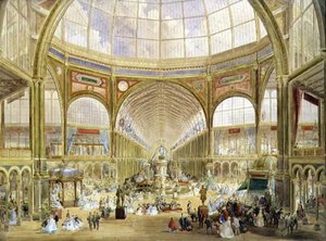 Interiør af den internationale udstilling i 1862 af Edmund Walker