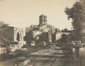 Saint-Honorat, i nærheden af Arles af Edouard Denis Baldus