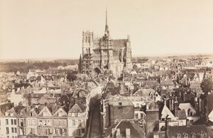 Amiens, 1855. af Édouard Baldus