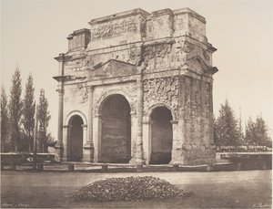 Antik bue i Orange af Édouard Baldus