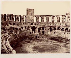 Arles, amfiteater af Édouard Baldus