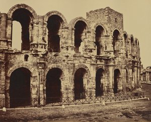Arles. Amfiteater af Édouard Baldus