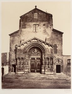 Arles, Saint-Trophime af Édouard Baldus