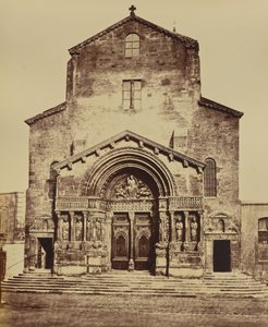 Arles. Sankt Trophime af Édouard Baldus