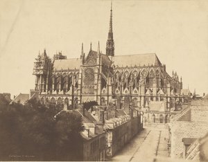 Katedralen i Amiens af Édouard Baldus