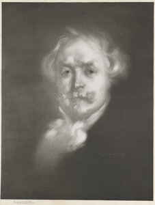 Edmond de Goncourt af Édouard Baldus