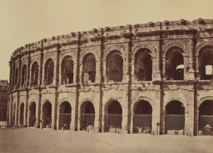 Nîmes. Amfiteater af Édouard Baldus