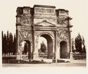Orange, antik bue af Édouard Baldus