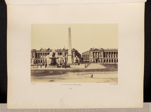 Place de la Concorde (nr. 45) af Édouard Baldus
