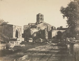 Saint-Honorat, nær Arles af Édouard Baldus