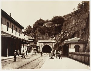 Wien, undergrund af Édouard Baldus