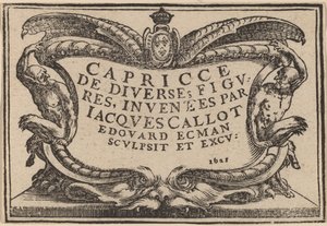 Titelside for "The Capricci"