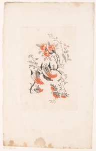 Forskellige fantasieblomster Ideale blomster (serietitel) af Edouard Gautier Dagoty