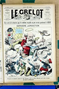 Omslag af "" Le Grelot "", nummer 1452, Satirique en Couleurs