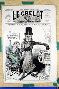 Cover af "" The Grelot"", nummer 307, Satirique en Colours