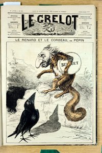 Cover af "" The Grelot "", nummer 348, Satirique en Couleurs af Edouard Guillaumin Pepin
