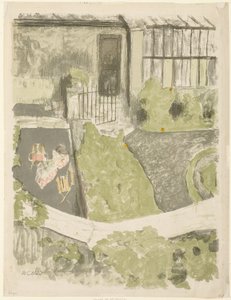 Haven foran atelieret af Édouard Jean Vuillard