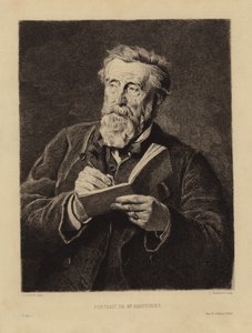 Portræt af Henri Harpignies