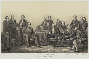 Paris-kongressen af Edouard Louis Dubufe