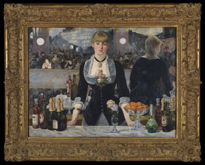 En bar ved Folies-Bergere, 1881-82 (se også 2536) af Édouard Manet