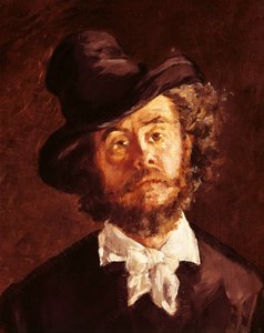 Kunstner (portræt af maleren Marcellin Desboutin) af Édouard Manet