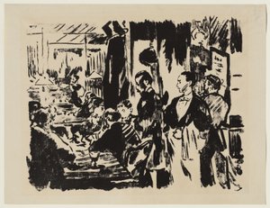 På caféen af Édouard Manet
