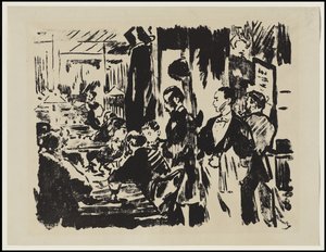 På cafeen, 1874 af Édouard Manet