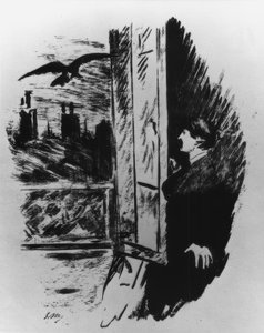 Jeg var vinduesporten... af Édouard Manet