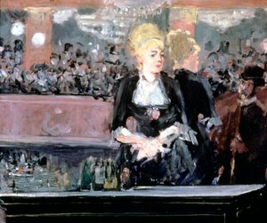 Bar at Folies Bergere, 1881 af Édouard Manet