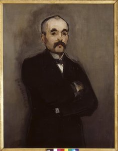Portræt af Clemenceau af Édouard Manet