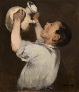 Dreng med kande (La Régalade) af Édouard Manet