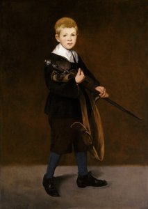 Dreng med et sværd af Édouard Manet