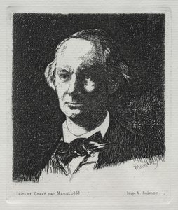 Charles Baudelaire af Édouard Manet