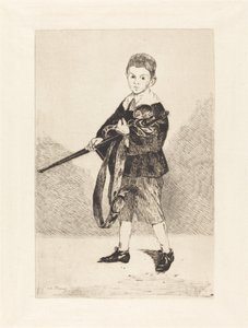 Barn med sværd, vendt til venstre Barn med sværd, vendt mod venstre, 1862. af Édouard Manet
