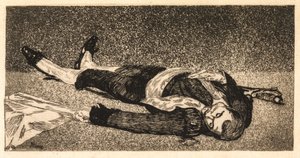 Død toreador af Édouard Manet