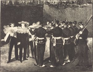 Maximilians død ved Queretaro L