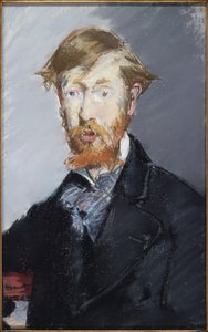 George Moore (1852-1933) af Édouard Manet