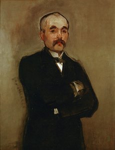 Georges Clemenceau ... (olie på lærred) af Édouard Manet