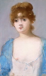 Pige i morgenkåbe, 1882 af Édouard Manet