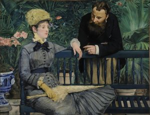 I Konservatoriet af Édouard Manet