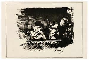 I Øvre Galleri af Édouard Manet