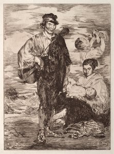 Sigøjnerne. af Édouard Manet