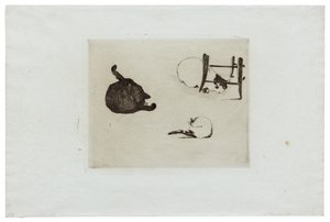 Kattene af Édouard Manet
