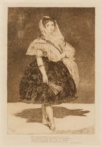 Lola de Valencia af Édouard Manet