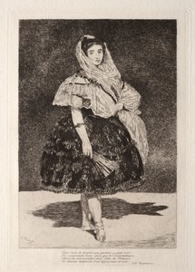 Lola de Valencia af Édouard Manet